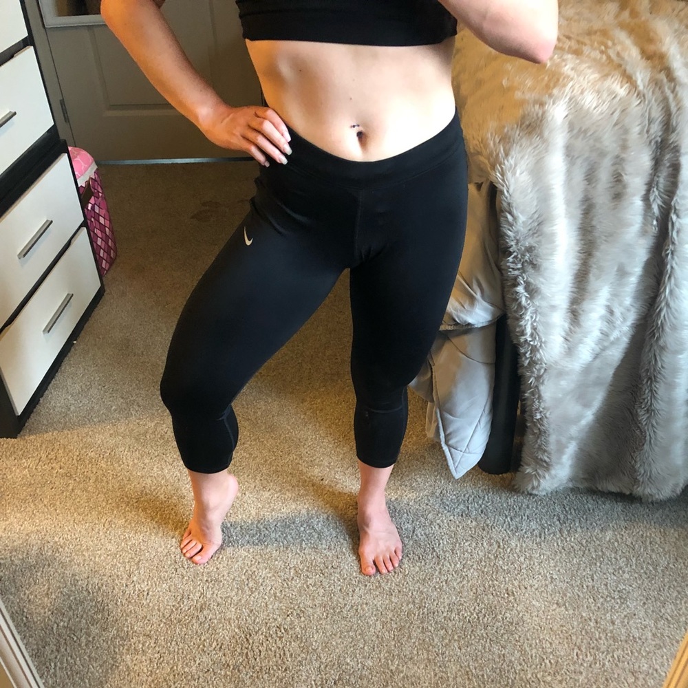 Nike Cropped Running Leggings